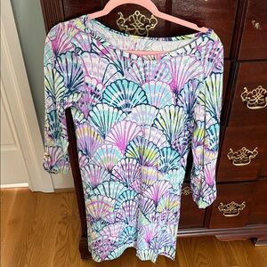 Lilly Pulitzer oh shello linden Boatneck dress